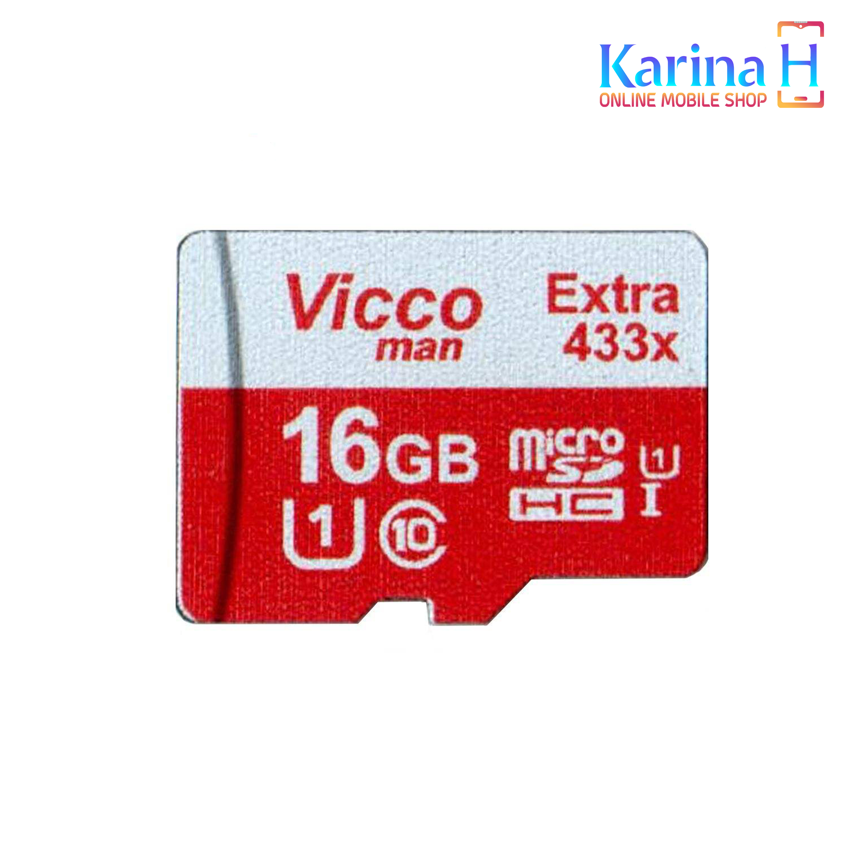 کارت حافظه microSDHC ویکومن مدل Extra 433X کلاس 10 ظرفیت 16 گیگابایت