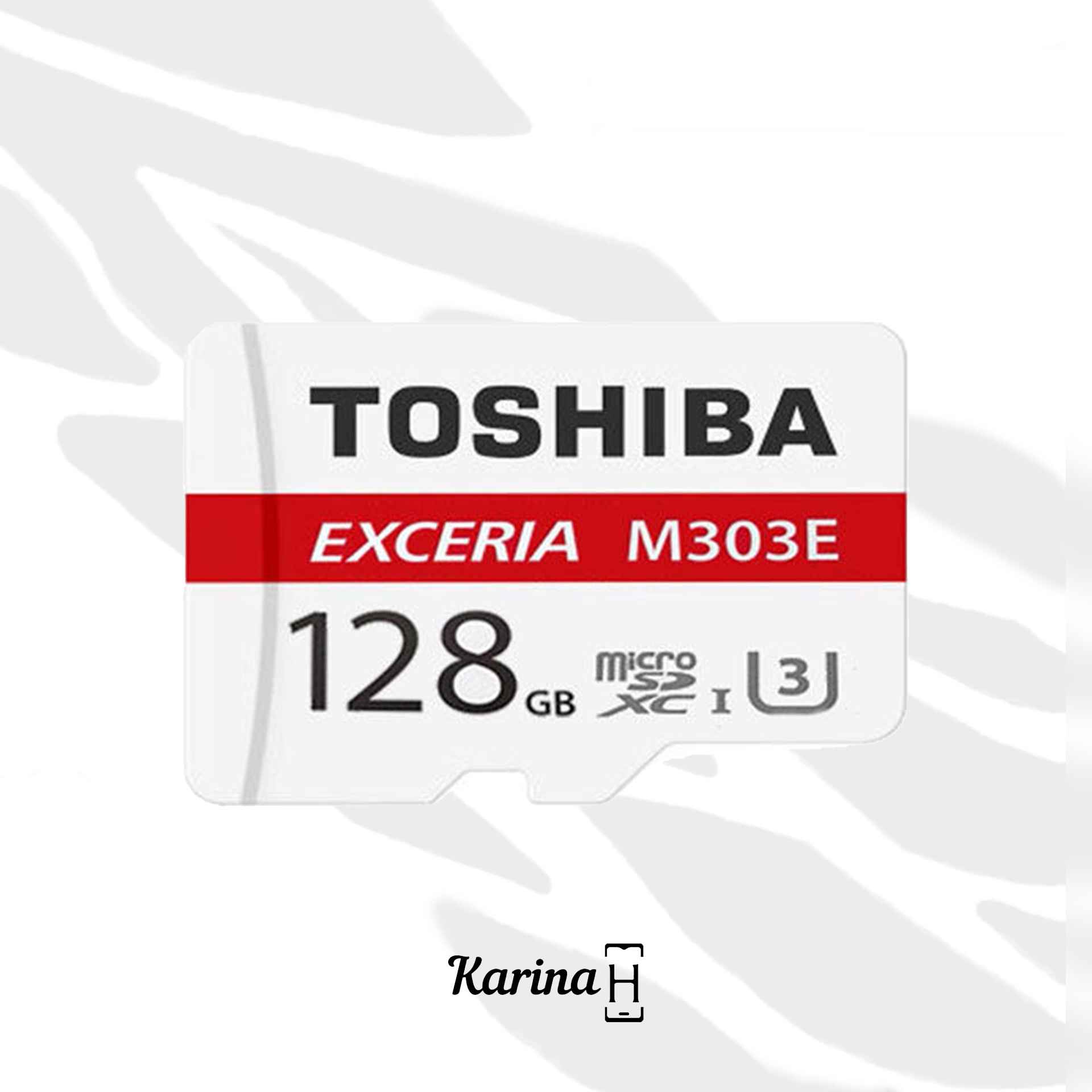 کارت حافظه microSDXC توشیبا مدل Exceria M303e کلاس 10 8MBps ظرفیت 128 گیگابایت