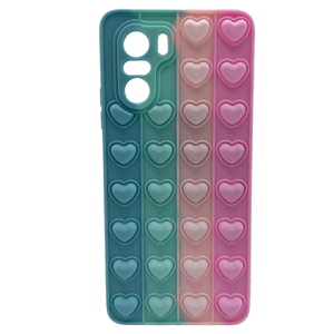 کاور مدل فیجت طرح قلب مناسب برای گوشی موبایل شیائومی poco F3