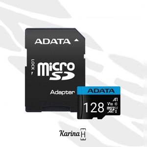 کارت حافظه‌ microSDXC ای دیتا مدل Premier کلاس 10 ظرفیت 128 گیگابایت