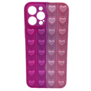 کاور فیجت دار  طرح قلب مناسب برای گوشی موبایل اپل iphone 13 promax