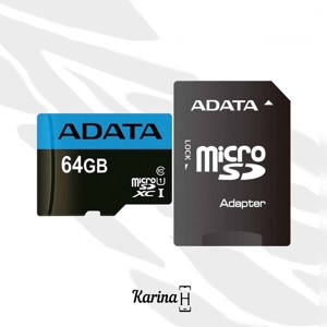 کارت حافظه microSDXC ای دیتا مدل Premier کلاس 10 ظرفیت 64 گیگابایت 